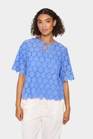 Chemisier SAINT TROPEZ en bleu : devant