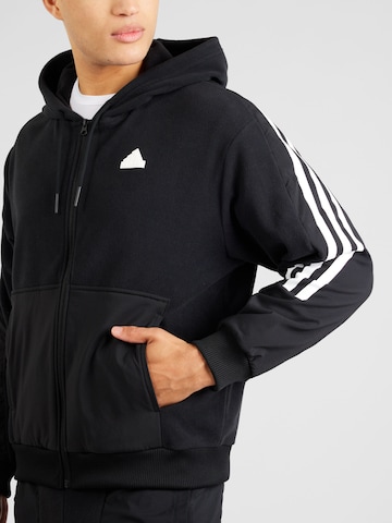 ADIDAS SPORTSWEAR Sportsweatjacke 'Future Icons' in Schwarz