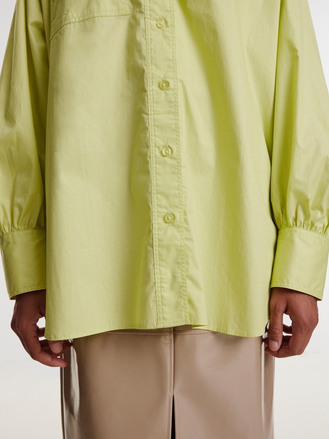 EDITED Camicia da donna 'GIANNI' verde