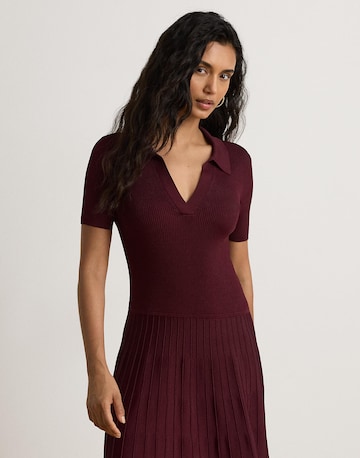 sarkans Lauren Ralph Lauren Adīta kleita