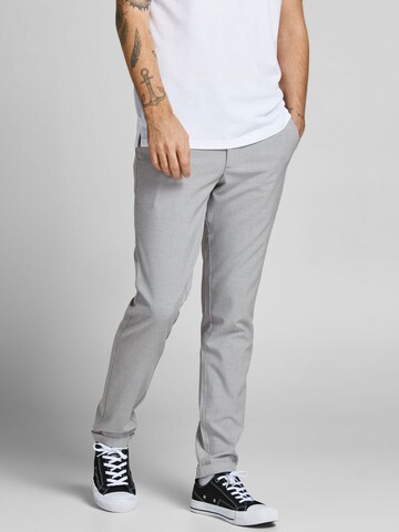 JACK & JONES Regular Chino trousers 'Marco Connor' in Grey