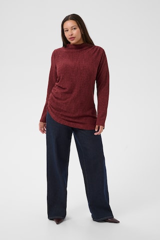 KAFFE CURVE Top 'Rina' in Red