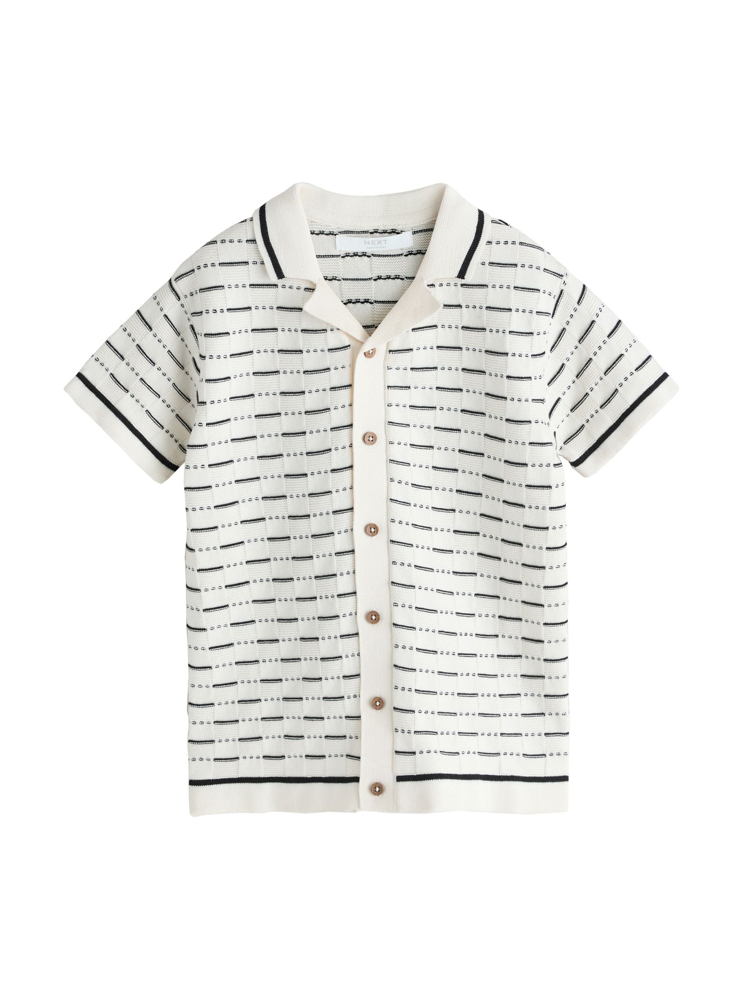 Next Gebreid vest in Blauw: voorkant