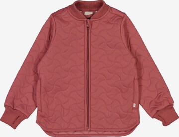 Wheat Performance Jacket 'Loui' in Red: front