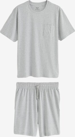 Next - Pijama corto en gris: frente