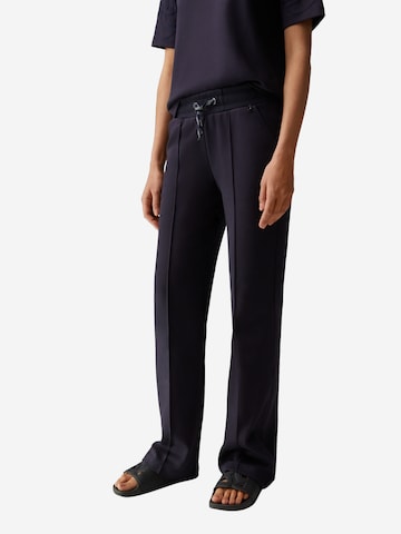 BOGNER Wide Leg Hose in Blau