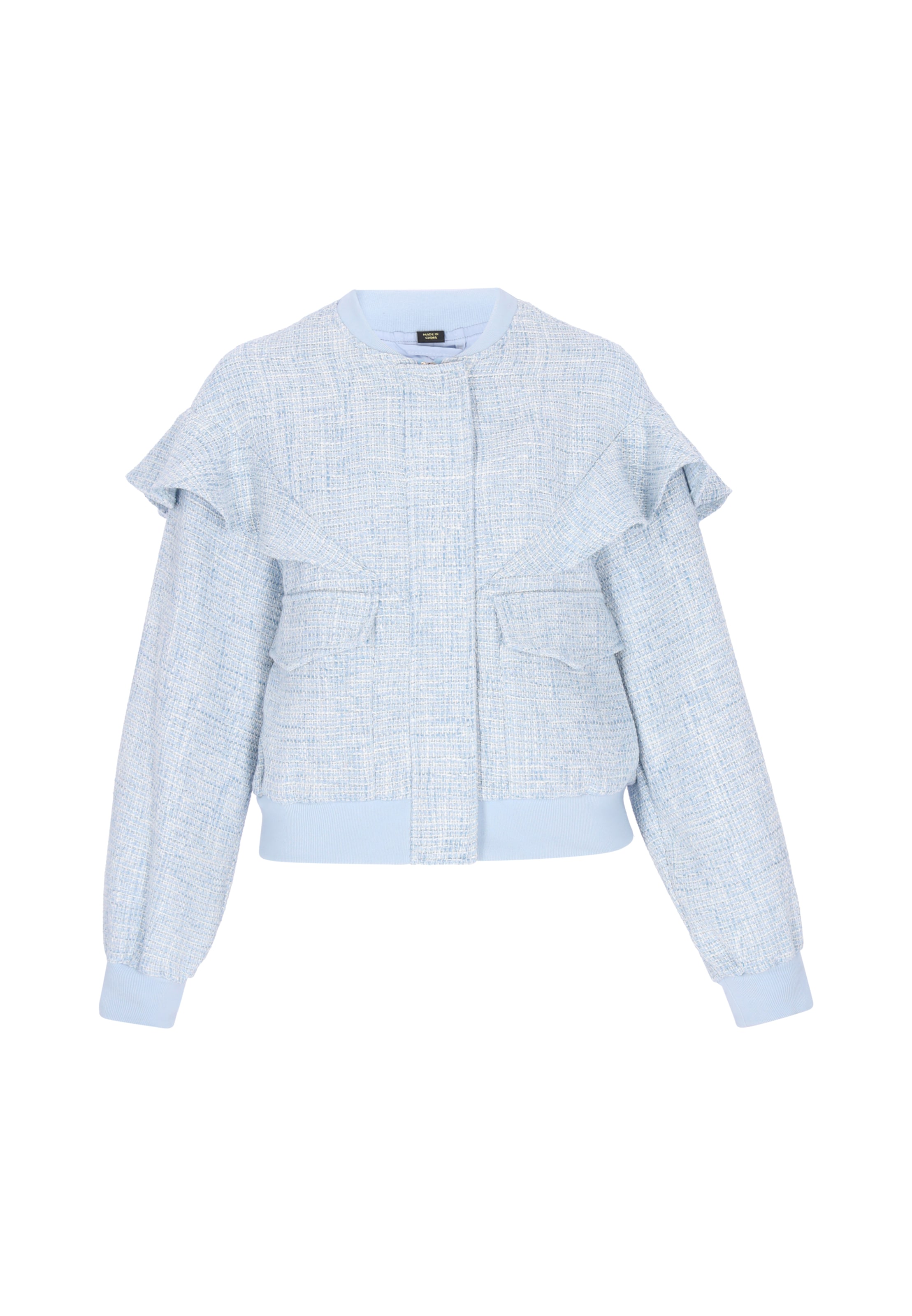 faina Between-Season Jacket in Blue: front