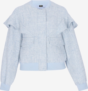 Veste mi-saison faina en bleu : devant