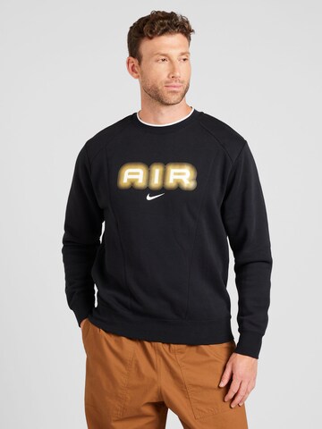 Nike Sportswear Sweatshirt i sort: forside