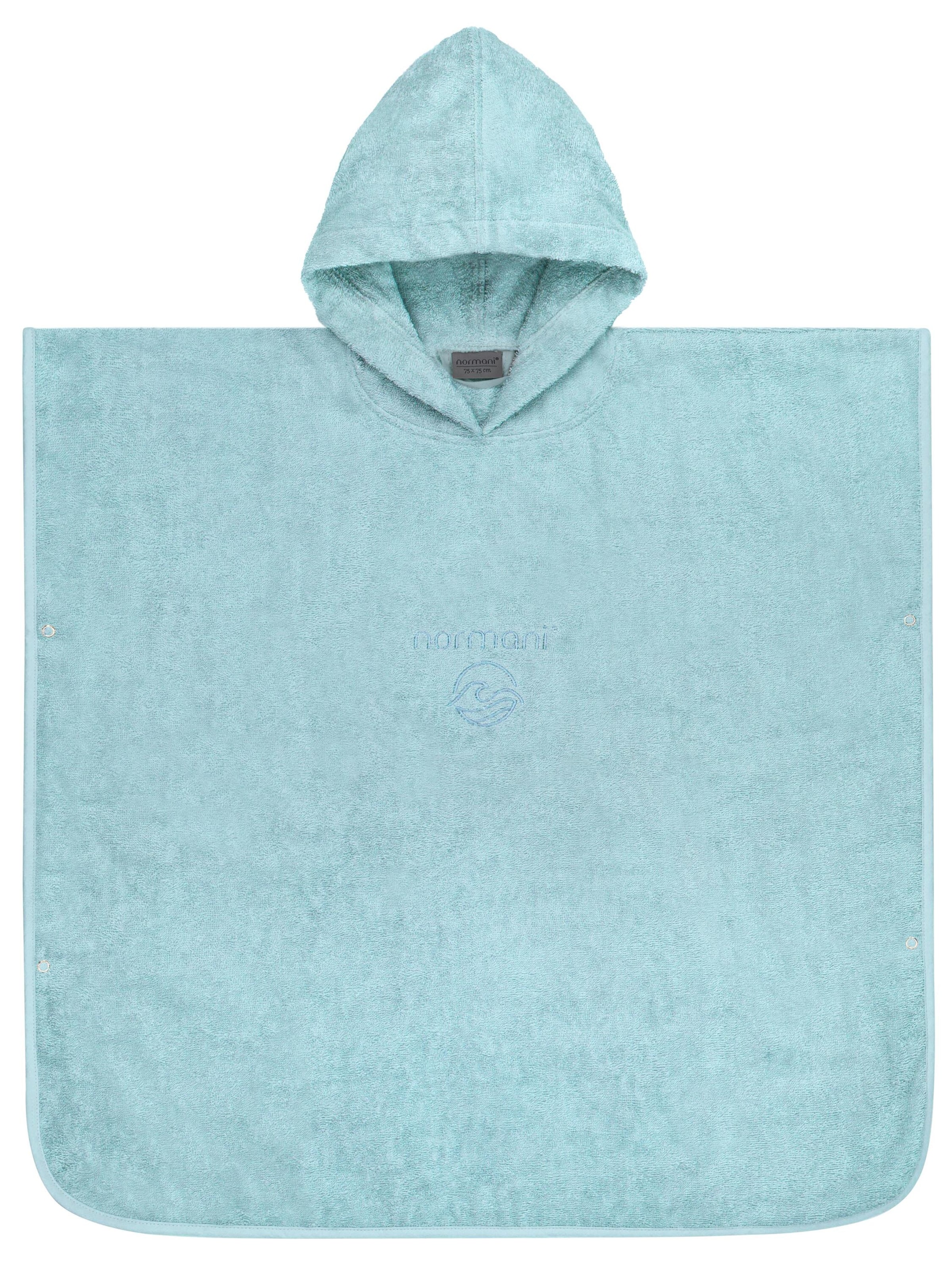 Peignoir 'Manama' normani en bleu : devant