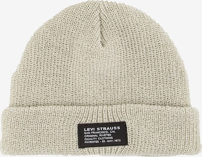 LEVI'S ® Mössa 'CROPPED BEANIE - NO HORSE PULL PATCH' i kräm, Produktvy