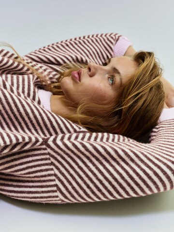 Pull-over 'PACIFIC RAYA FINA' Pull&Bear en marron