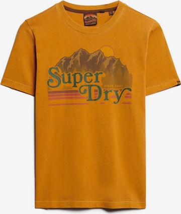 Superdry Shirt in Geel: voorkant