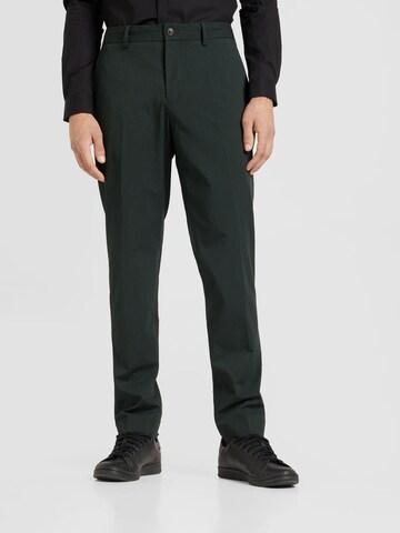 Slimfit Pantaloni con piega frontale 'SLHLIAM' di SELECTED HOMME in verde: frontale