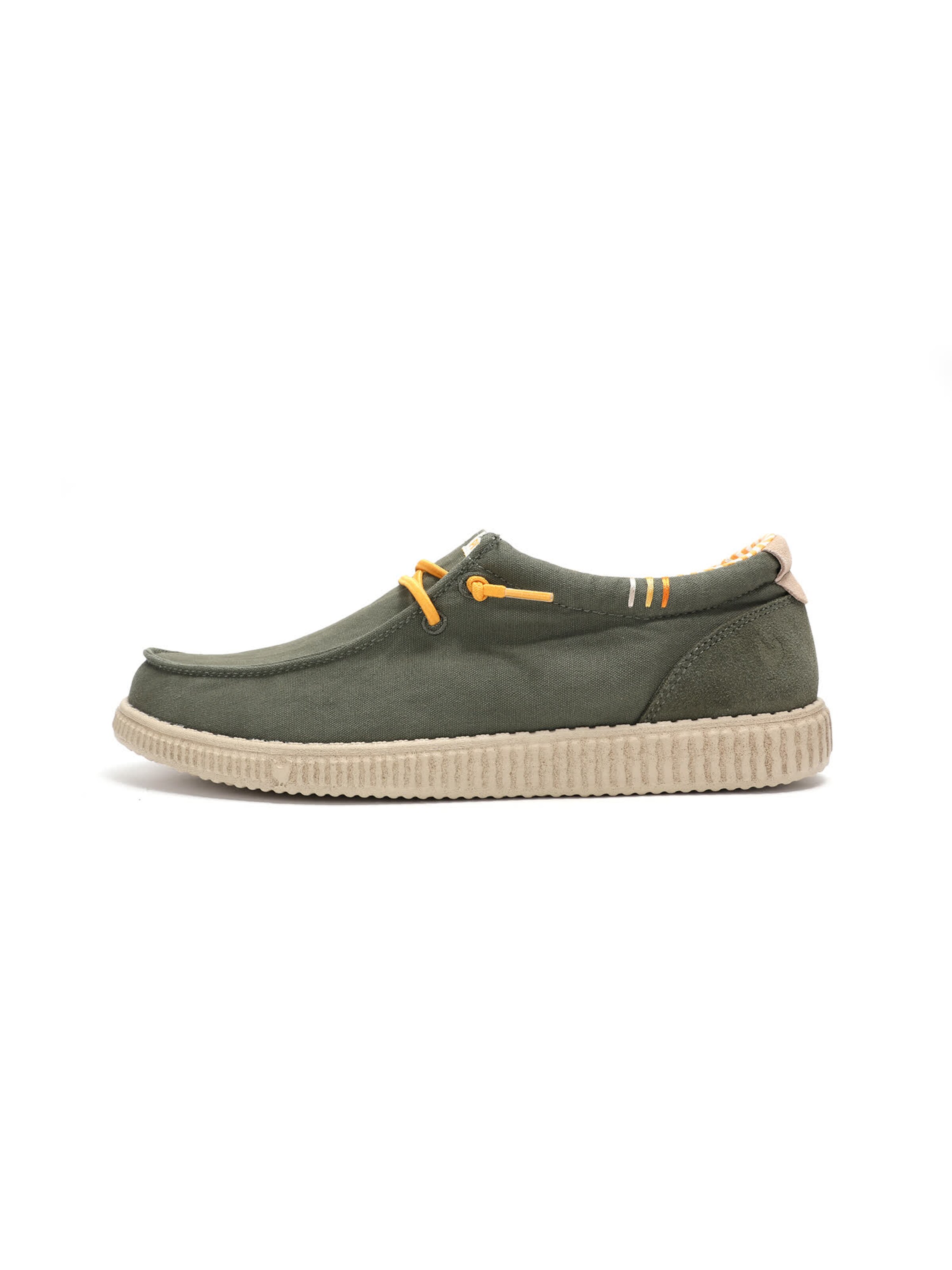 Walk In Pitas Moccasin 'Ledro' in Green: front
