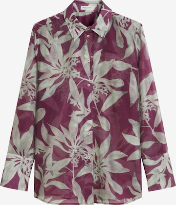 Chemisier Marc O'Polo en violet : devant