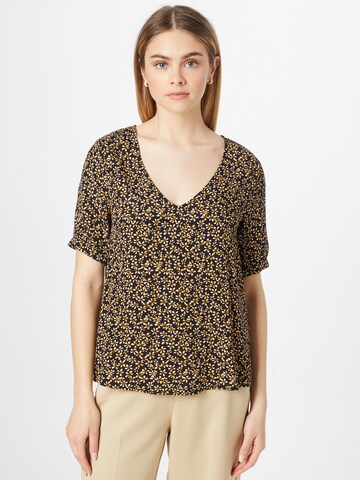 Yerse - Blusa 'BONNIEUX36' en negro: frente