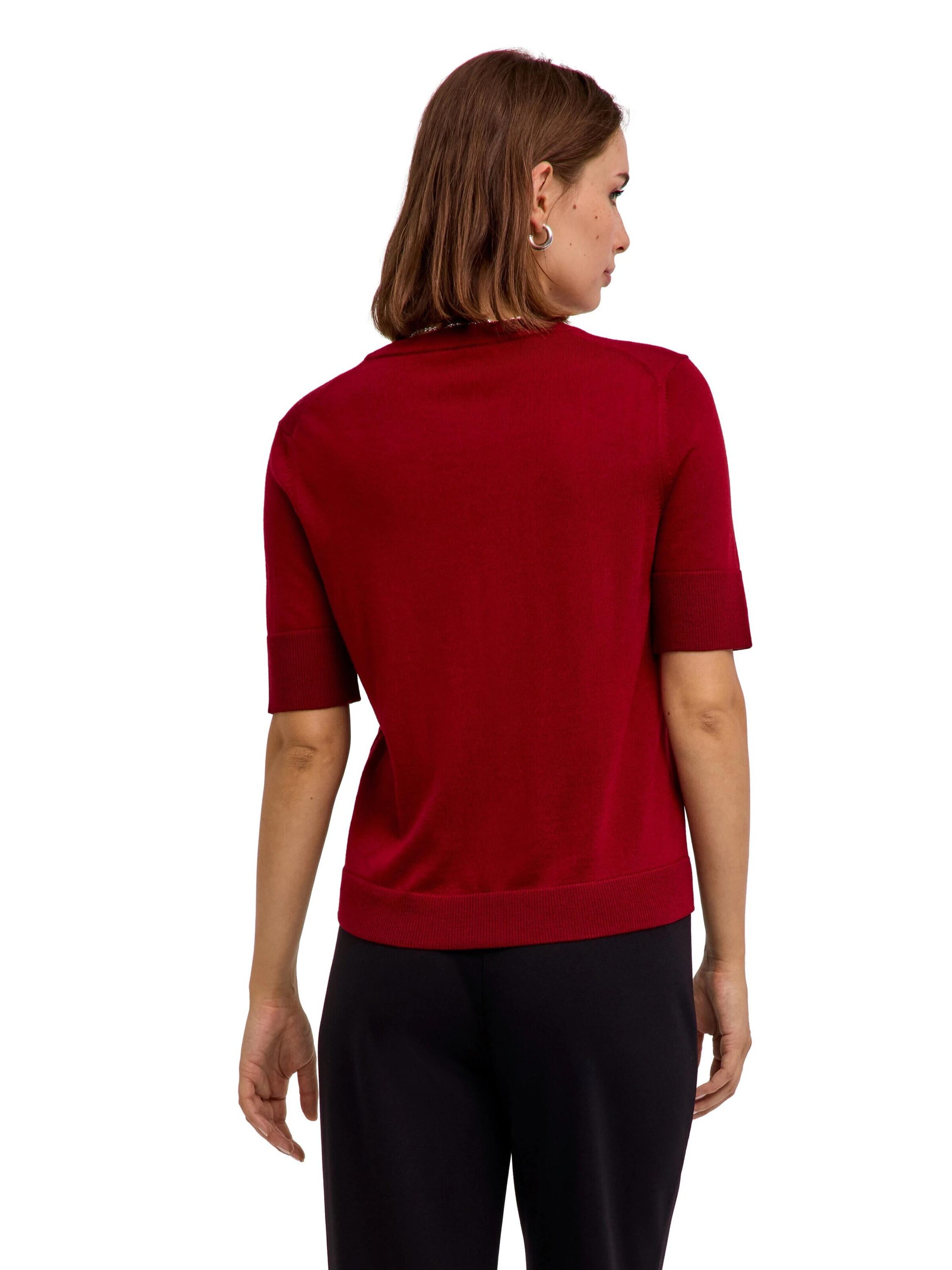 FALKE Pullover 'Pure Merino Wool' in Rot