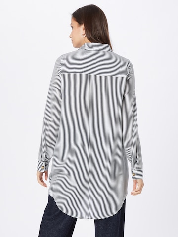 VERO MODA Bluse 'Bumpy' i blå