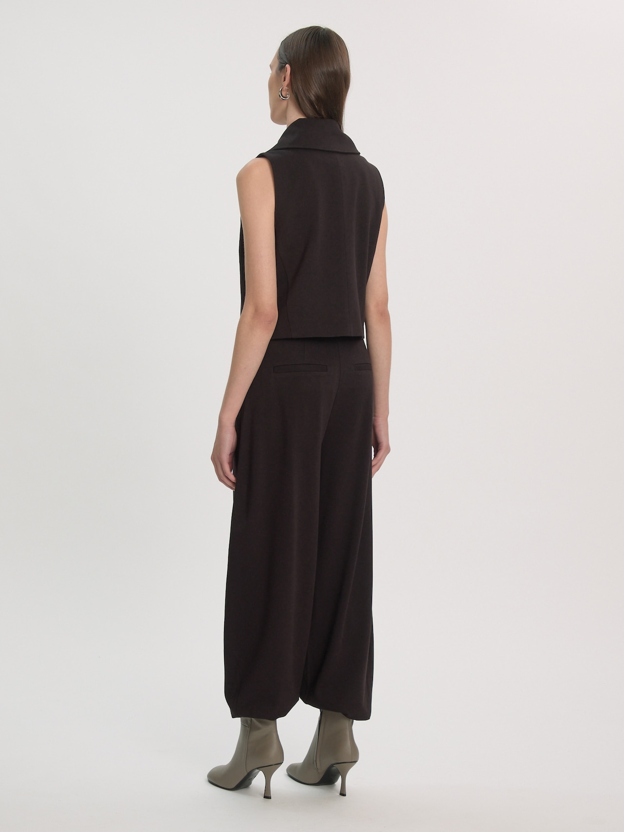 EDITED Nouveautés Gilet 'Yael' marron