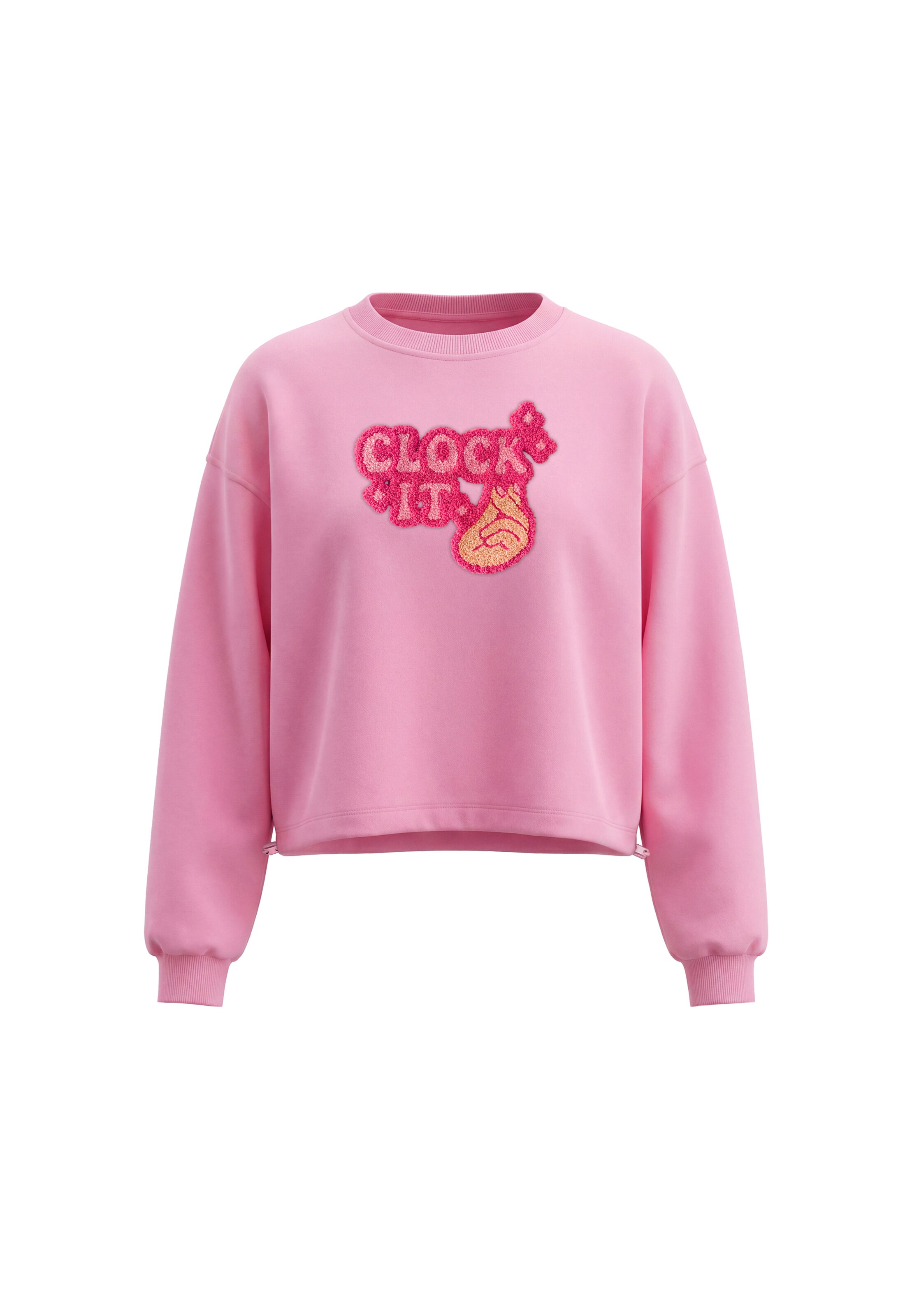 MYMO - Sudadera en rosa: frente