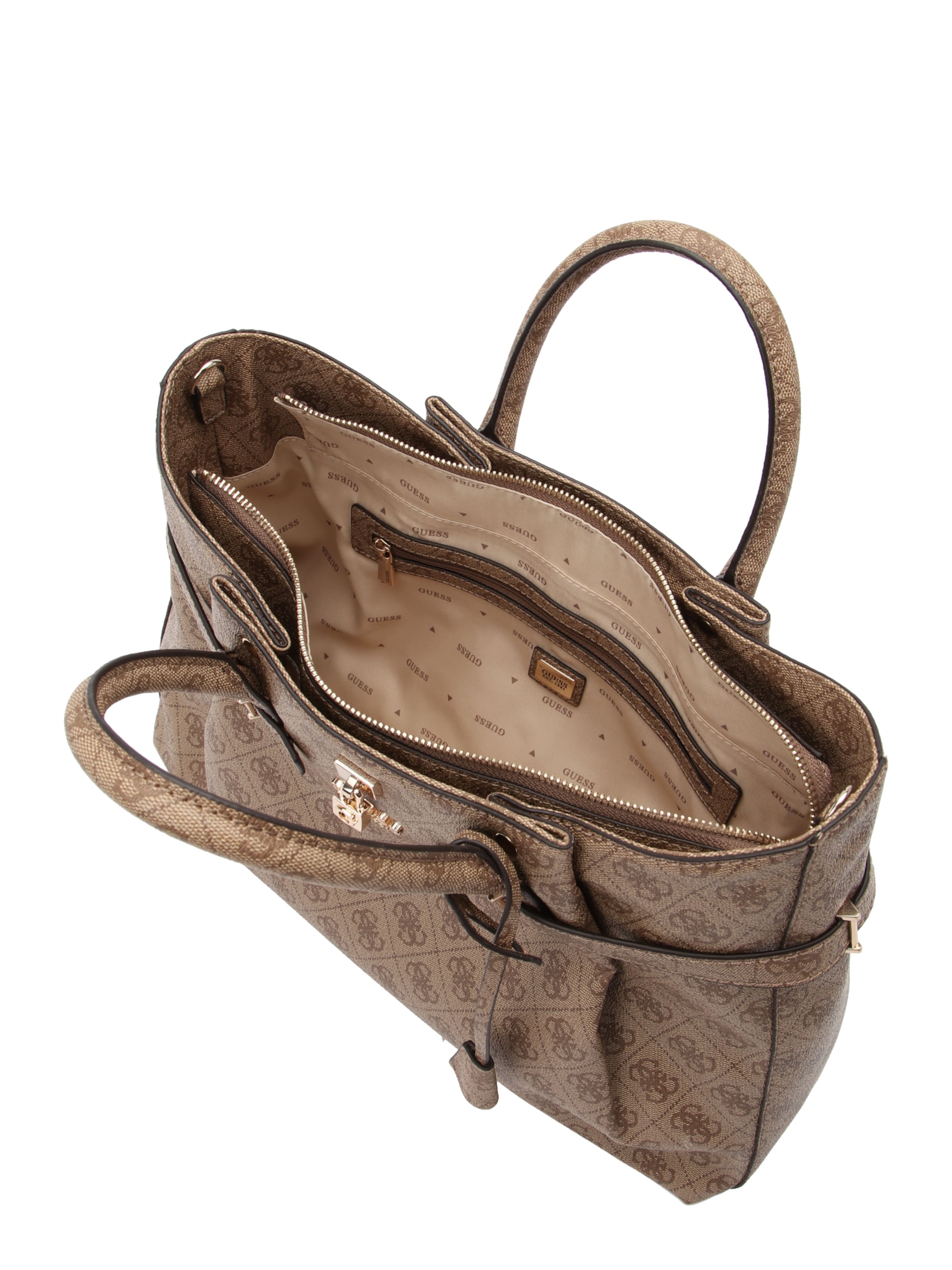 GUESS - Bolso de mano 'YESBA' en marrón