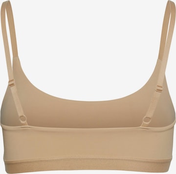 PIECES T-shirt Bra 'NAMEE' in Beige