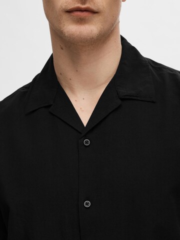 SELECTED HOMME Comfort Fit Skjorte i sort