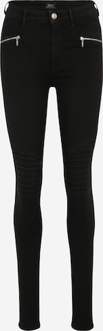 Only Tall Skinny Jeans 'ROYAL' in Black: front