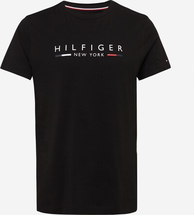 TOMMY HILFIGER Tričko 'New York' - červená / černá / bílá, Produkt