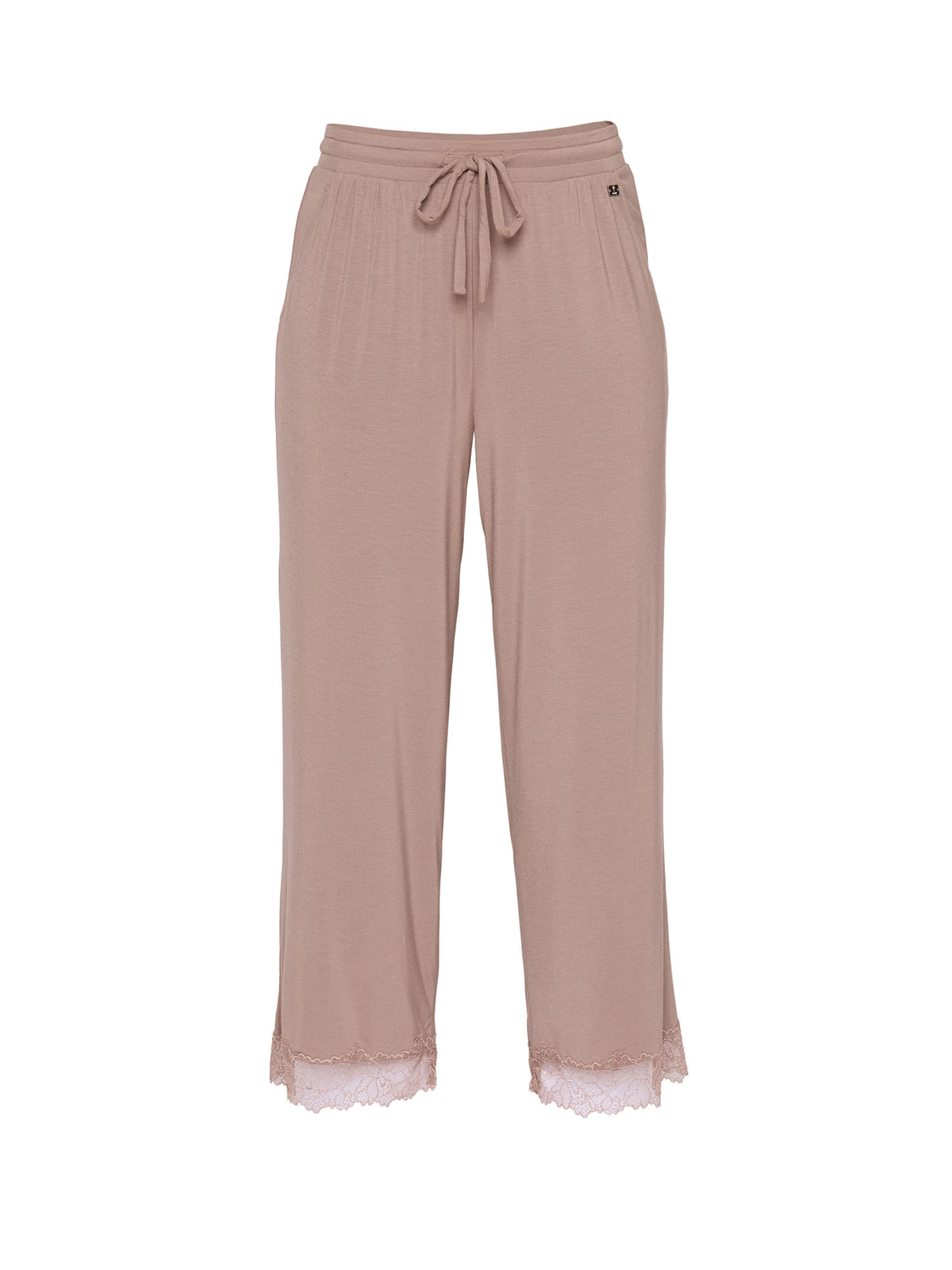 Pantalon de pyjama ' Grace ' JOOP! en beige : devant