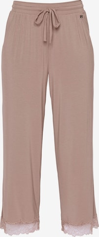 Pantalon de pyjama ' Grace ' JOOP! en beige : devant