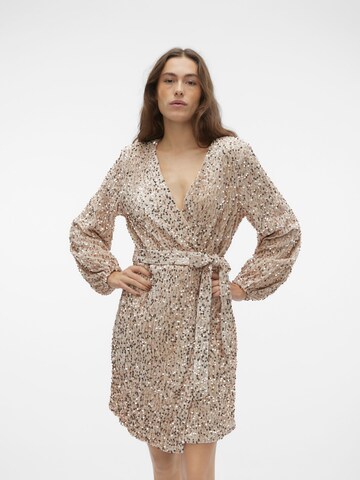 VERO MODA Dress in Beige: front