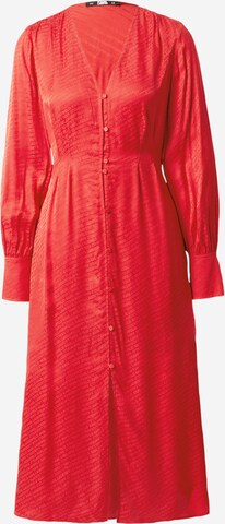 Karl Lagerfeld Skjortklänning i röd: framsida