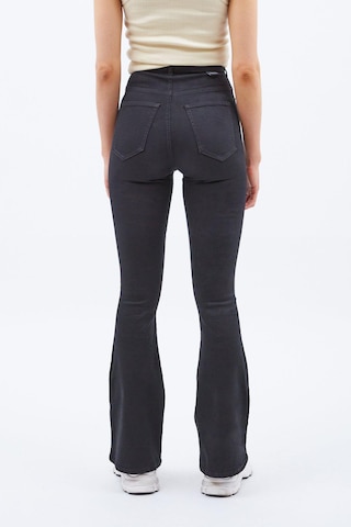 Dr. Denim Flared Jeans 'Moxy' in Black