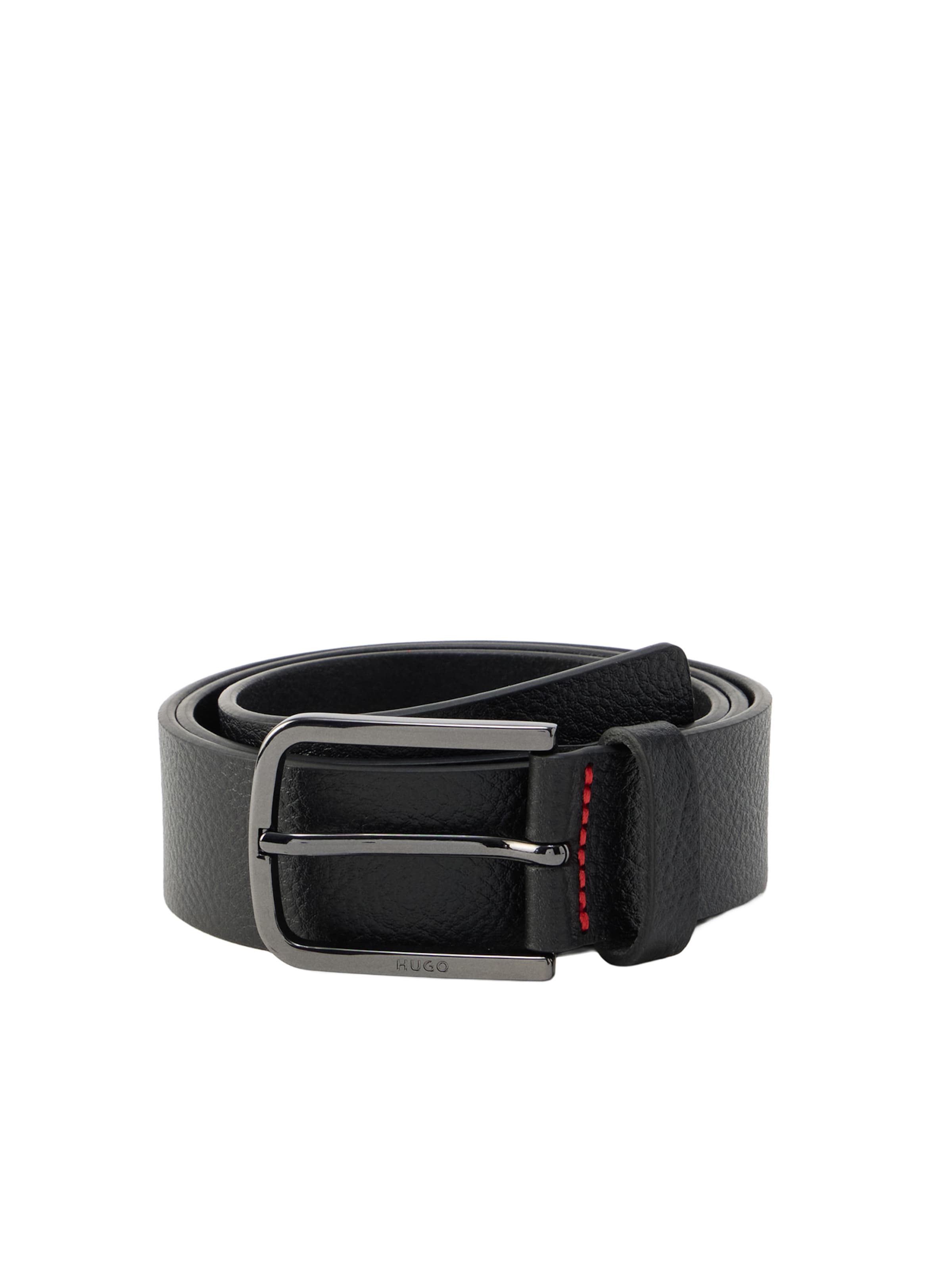 HUGO Ζώνη σε μαύρο: μπροστά