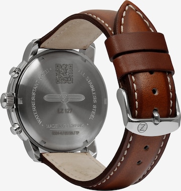 Zeppelin Analog Watch 'LZ127 Graf' in Brown