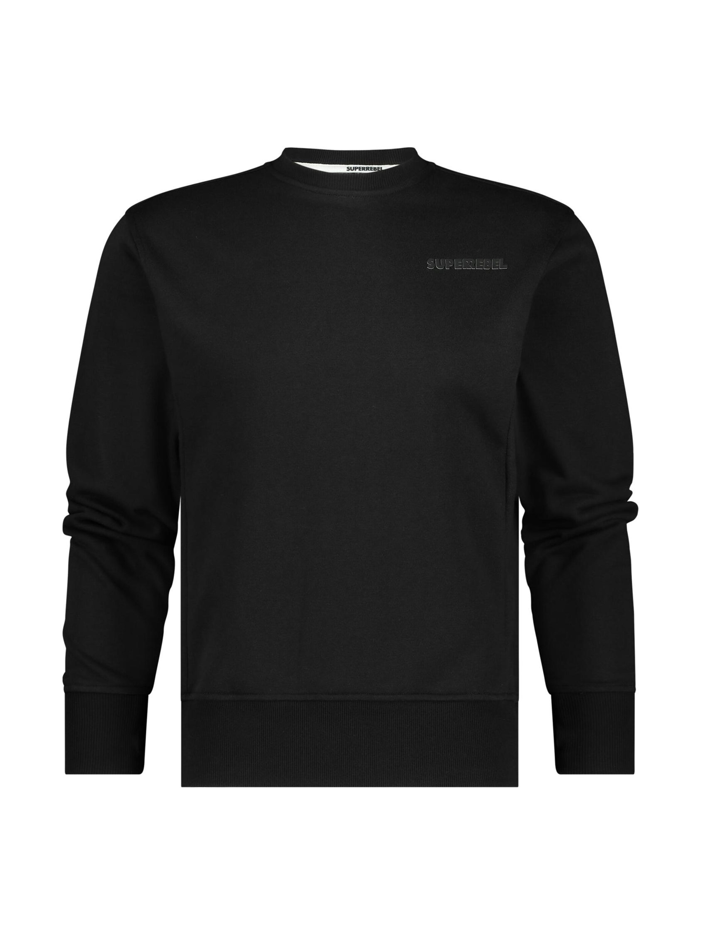 Pullover 'ROCCO' di SUPERREBEL® GEAR in nero