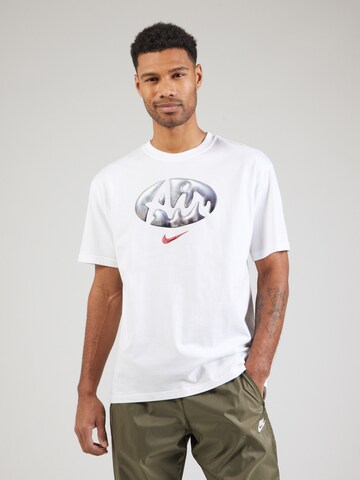 Nike Sportswear Shirt 'Airmax Day' in White: front