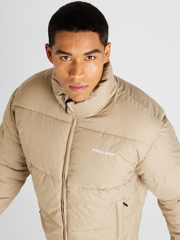 Pegador Winter Jacket 'SOLIN' in Brown