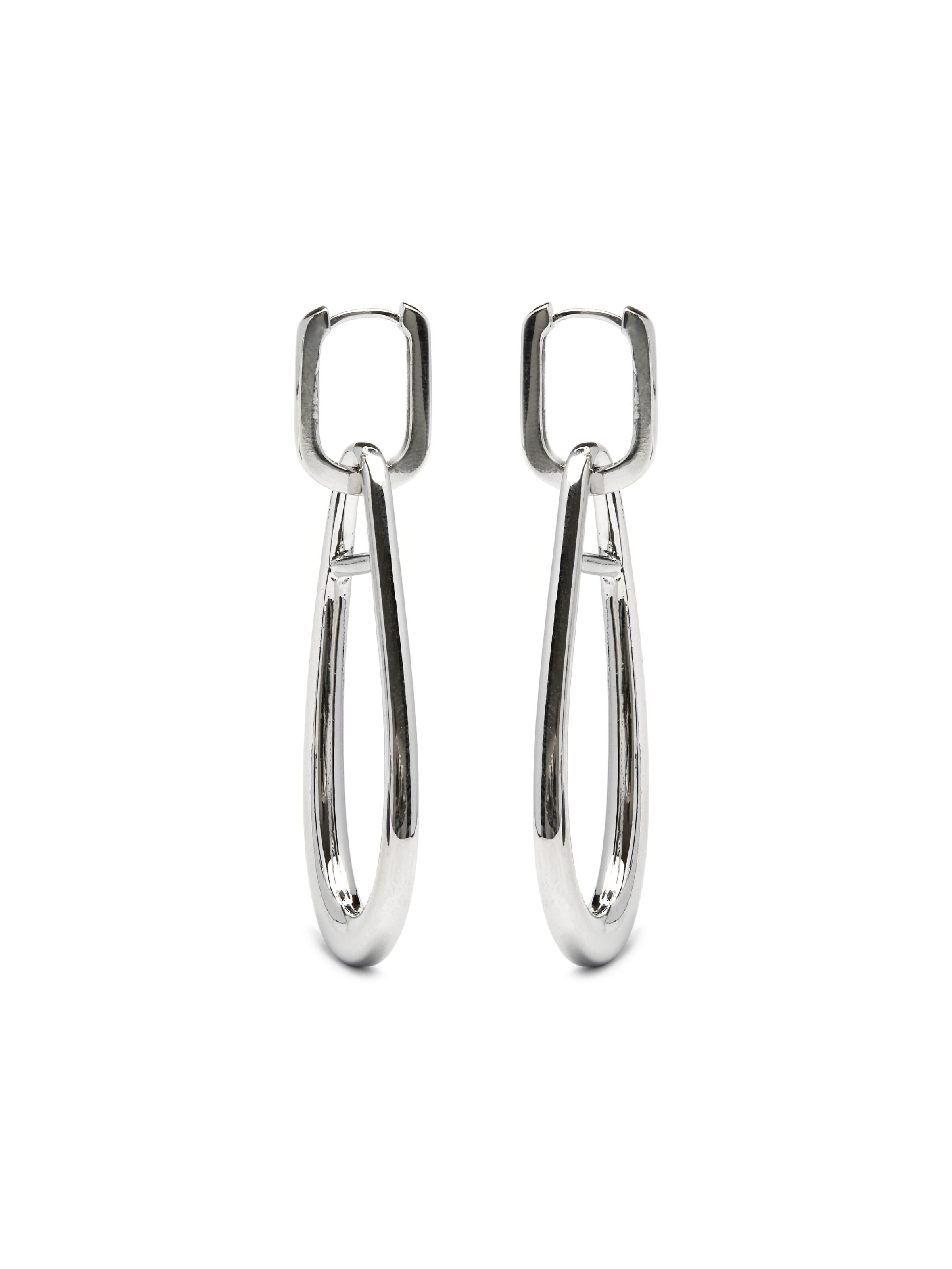 Luxenter Earrings 'Salsah' in Silver