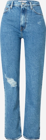 Tommy Jeans Regular Jeans 'Julie' in Blauw: voorkant