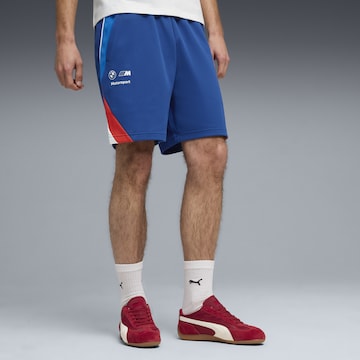 PUMA Regular Sportbroek 'BMW M' in Blauw: voorkant