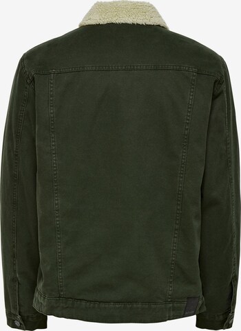 Only & Sons Between-season jacket 'LOUIS' in Green