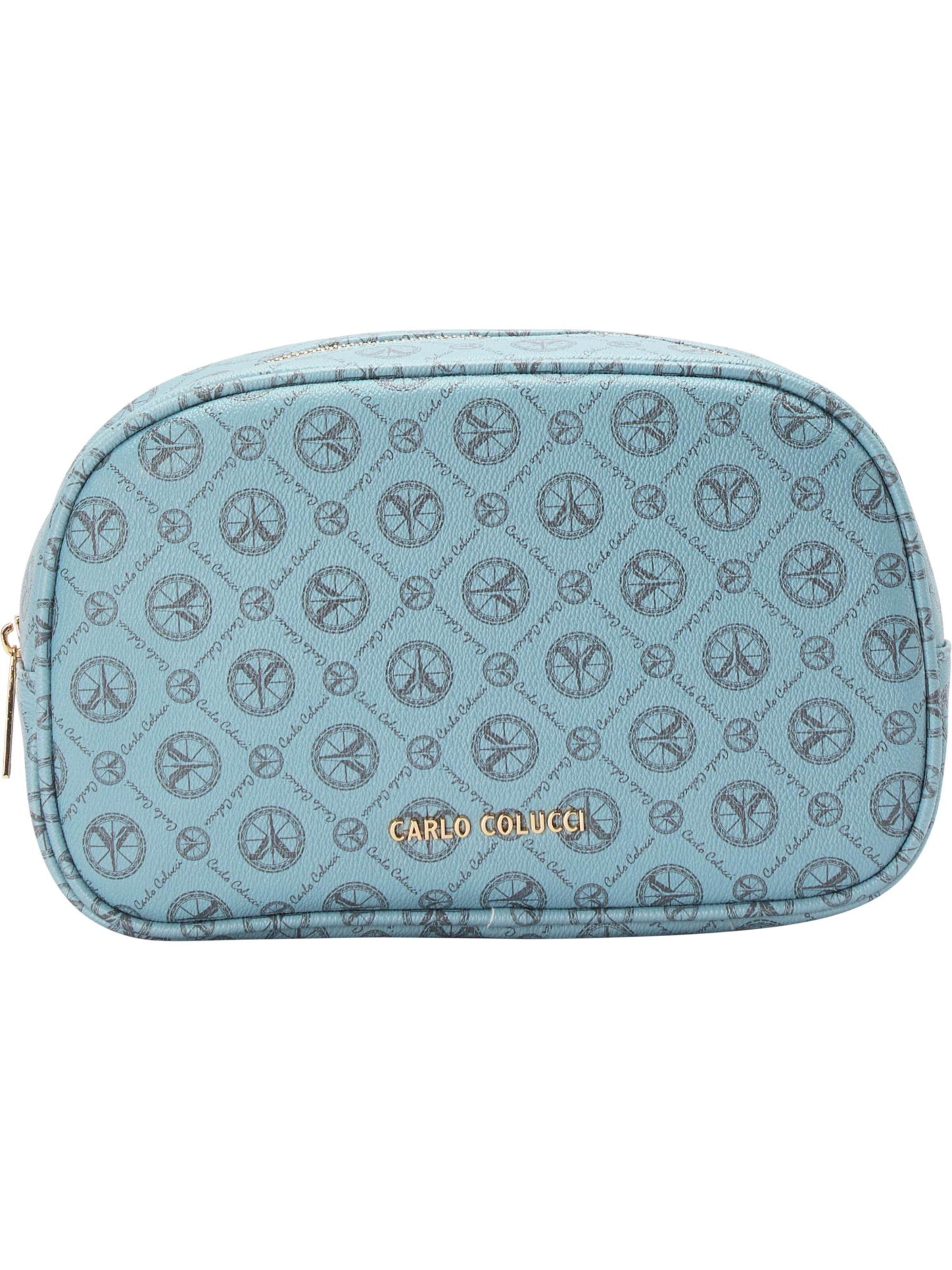 Carlo Colucci Toiletry bag ' Cozzio ' in Blue: front