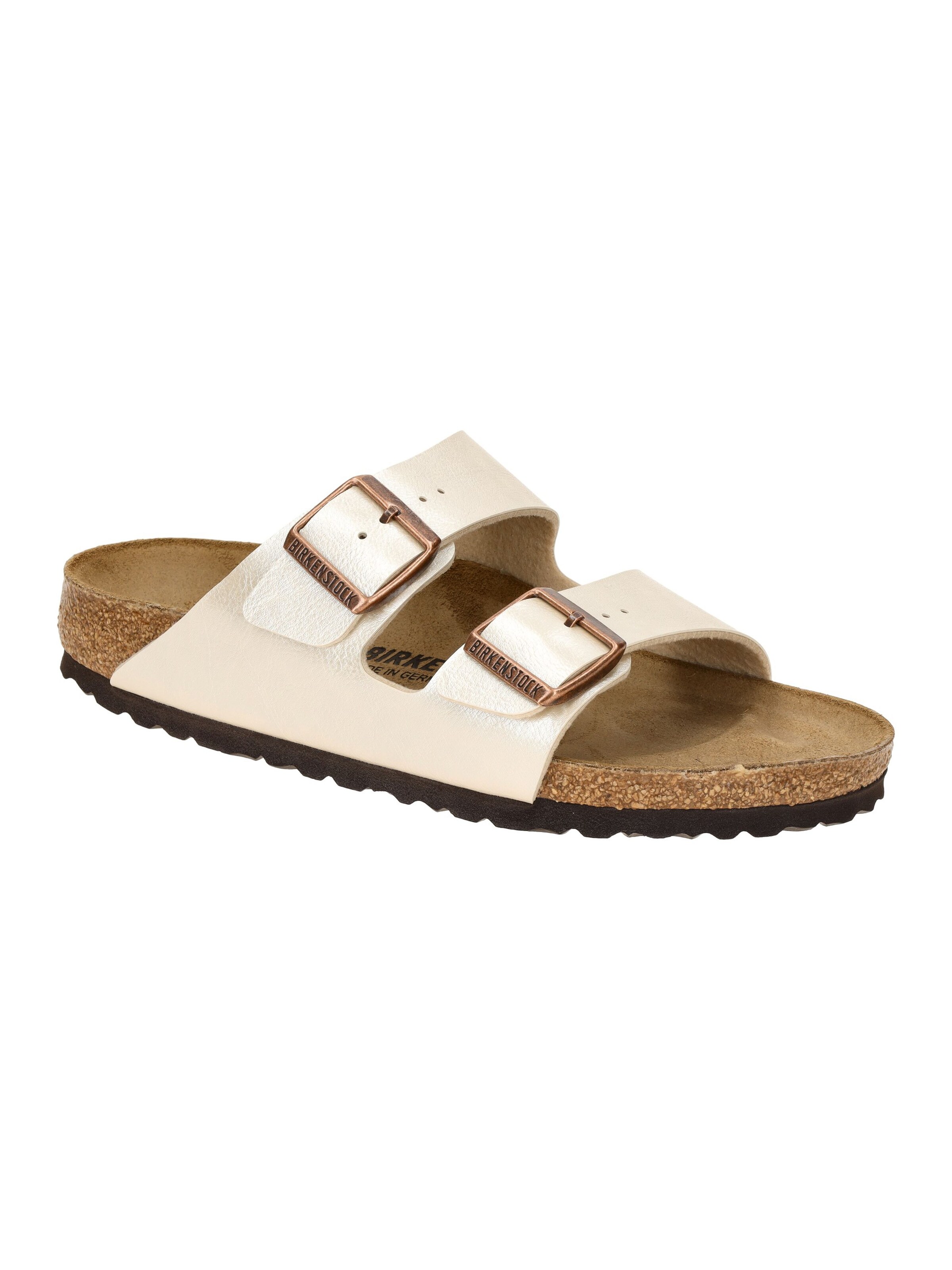 BIRKENSTOCK Mules 'Arizona' in White: front