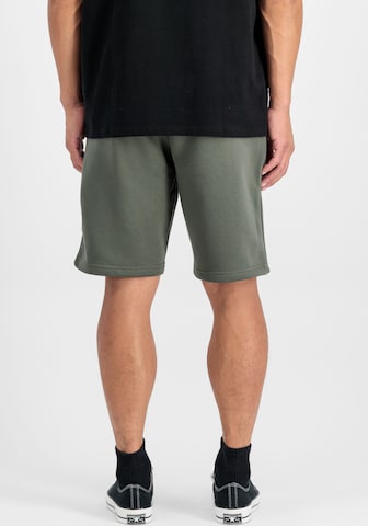 ALPHA INDUSTRIES Regular Pants in Green