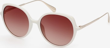 Lunettes de soleil MAX&Co. en blanc : devant