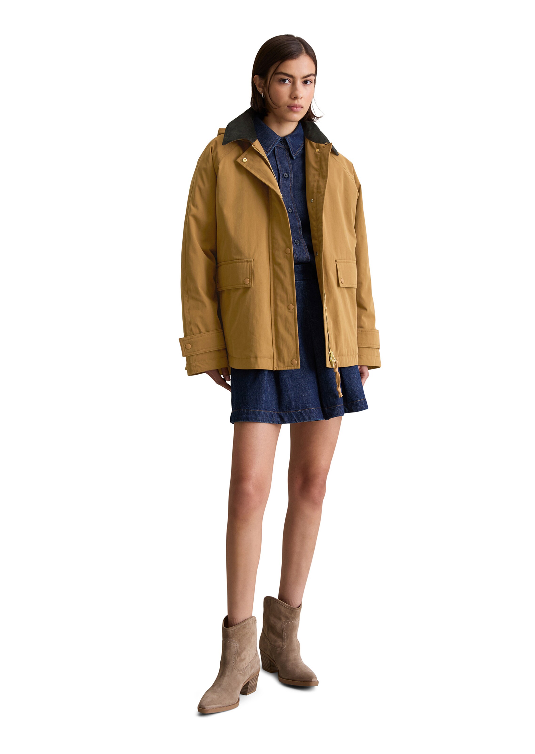 Marc O'Polo DENIM Tussenjas in Bruin