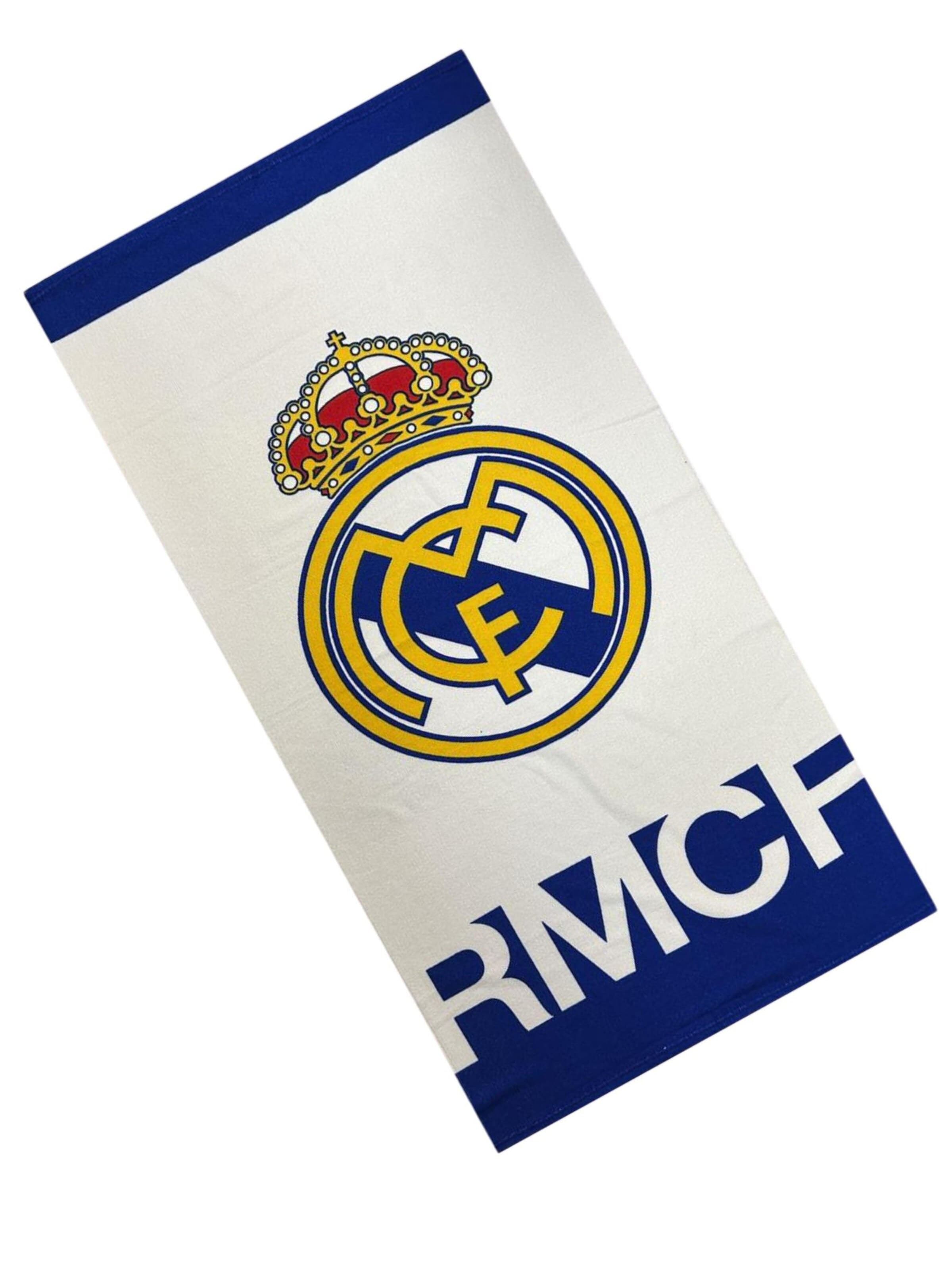Cerdá Beach Towel 'Real Madrid Polyester Handtuch' in White